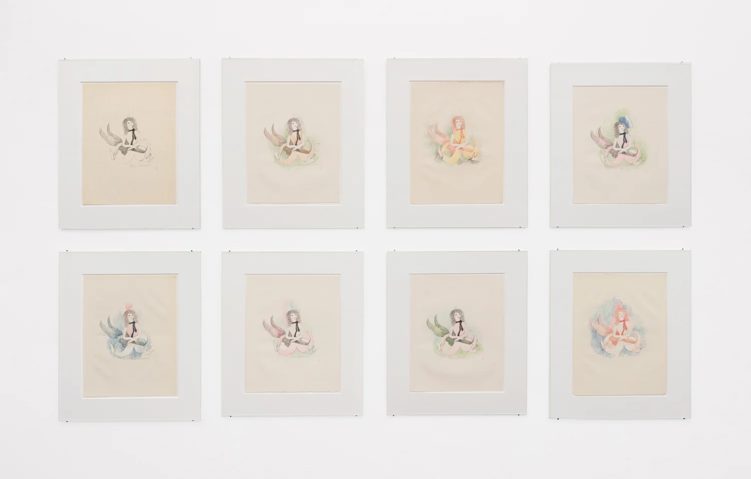 The Adroit Princess curated by Jelena Kristic exhibition design Mathias Poledna — Marie Laurencin — Exhibitions — Galerie Buchholz — Image 19