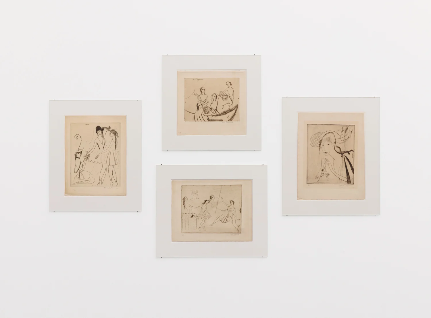 The Adroit Princess curated by Jelena Kristic exhibition design Mathias Poledna — Marie Laurencin — Exhibitions — Galerie Buchholz — Image 11