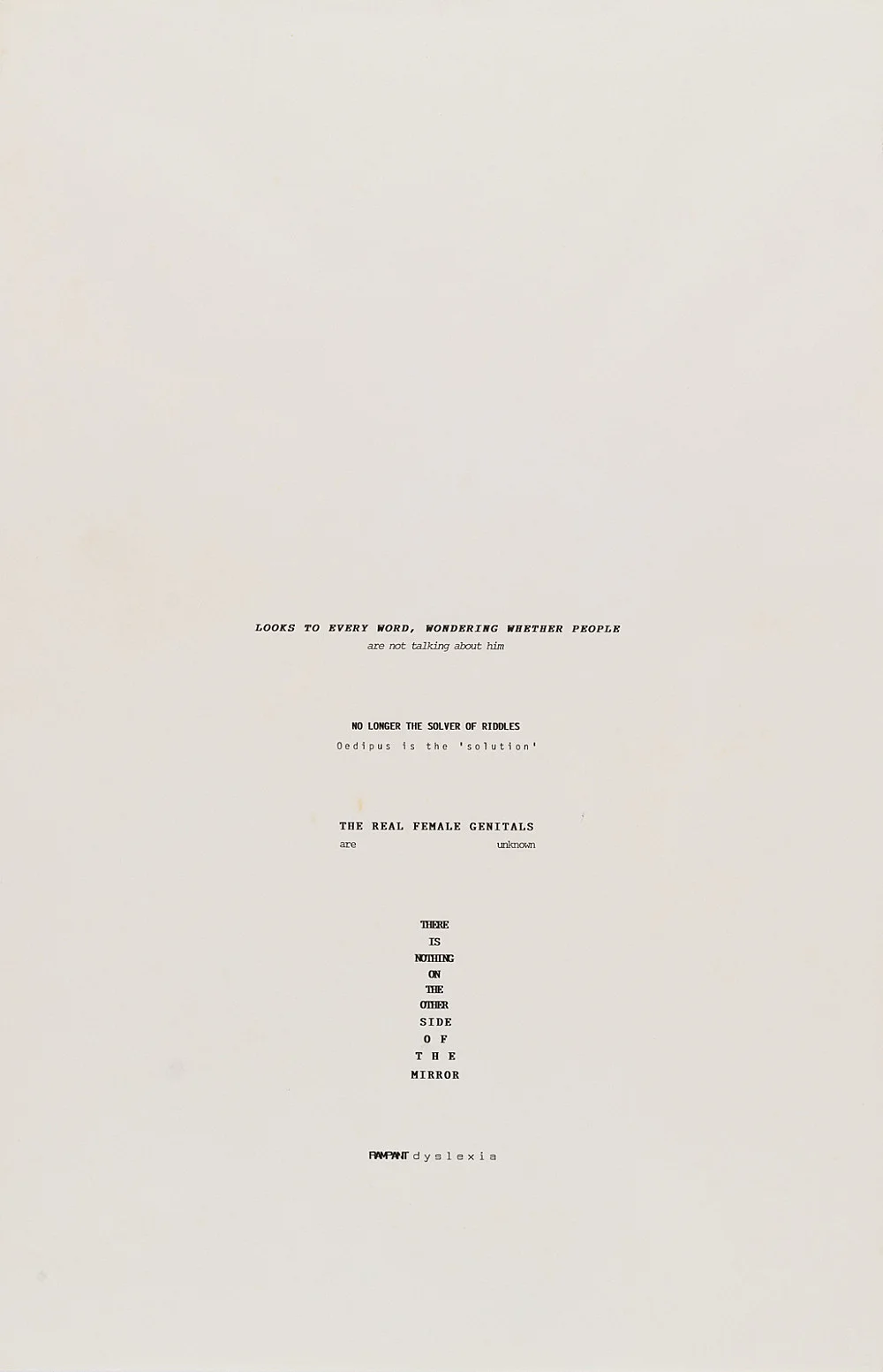 Jack Goldstein Galerie Buchholz New York 2024 — Jack Goldstein — Exhibitions — Galerie Buchholz — Image 51