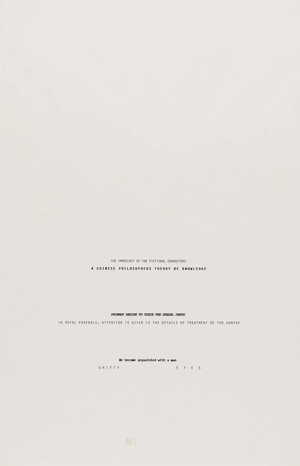 Jack Goldstein Galerie Buchholz New York 2024 — Jack Goldstein — Exhibitions — Galerie Buchholz — Image 52