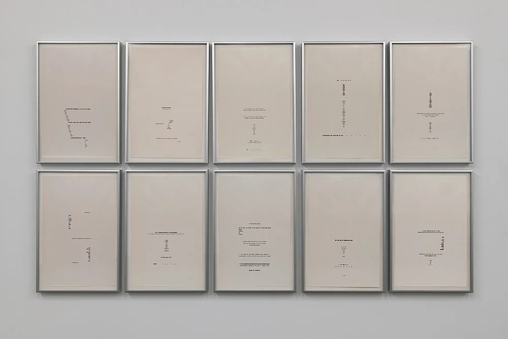 Jack Goldstein Galerie Buchholz New York 2024 — Jack Goldstein — Exhibitions — Galerie Buchholz — Image 00