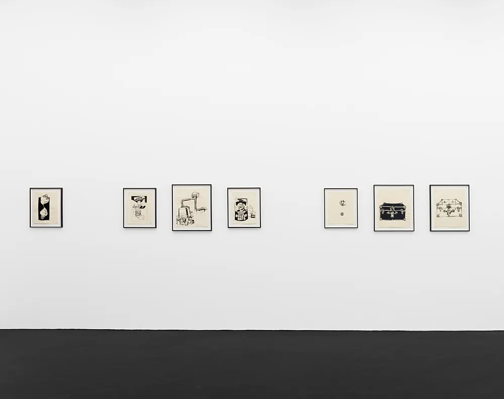 WorksonPaper — Martin Wong — Exhibitions — Galerie Buchholz — Image 00
