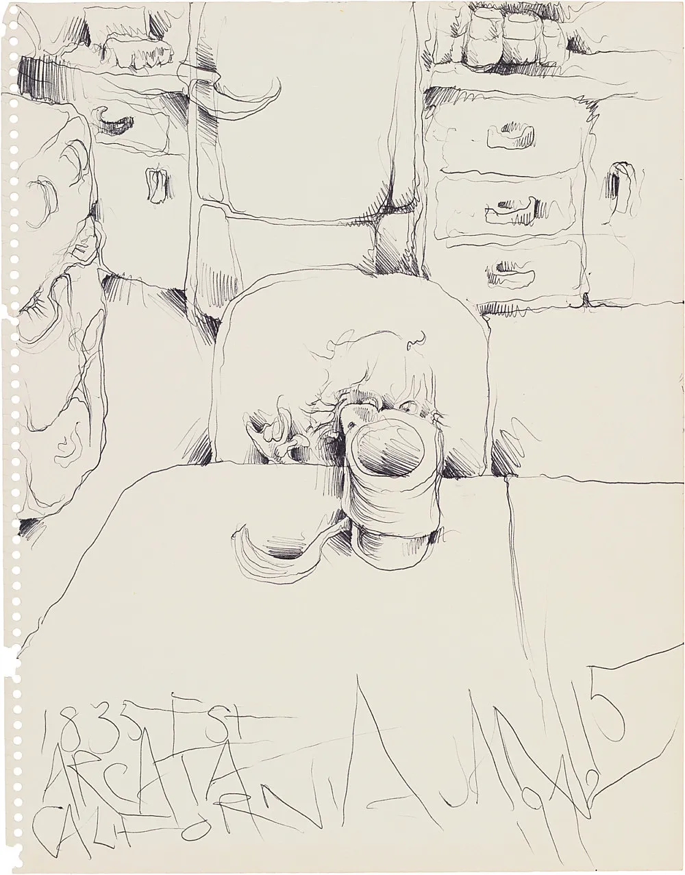 WorksonPaper — Martin Wong — Exhibitions — Galerie Buchholz — Image 43