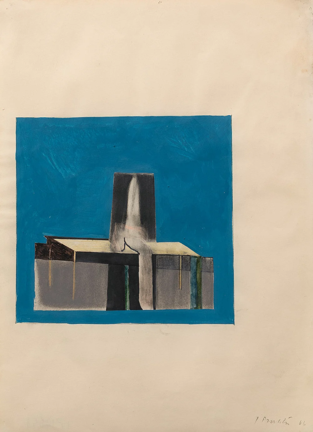 an exhibition organized by Samuel Hindolo — Yuji Agematsu, Gilles Aillaud, Cecilia Bjartmar Hylta, Prunella Clough, Curtis Cuffie, Dominick Di Meo, Trisha... — Exhibitions — Galerie Buchholz — Image 00