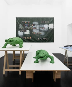 Food chain incl. prehistoric animals — Henrik Olesen — Exhibitions — Galerie Buchholz — Image 87