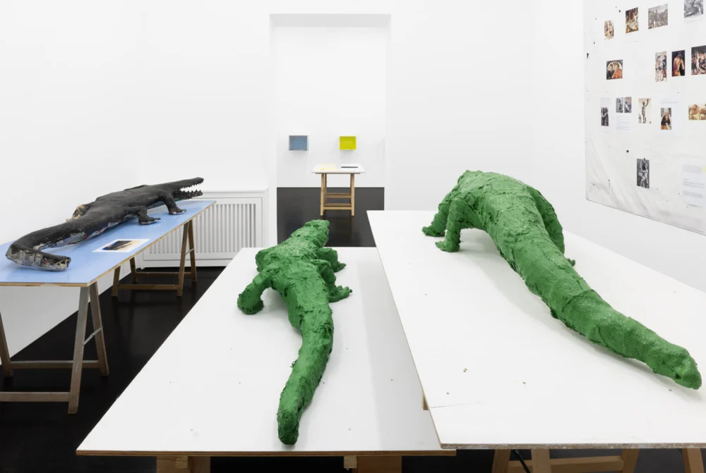 Food chain incl. prehistoric animals — Henrik Olesen — Exhibitions — Galerie Buchholz — Image 00
