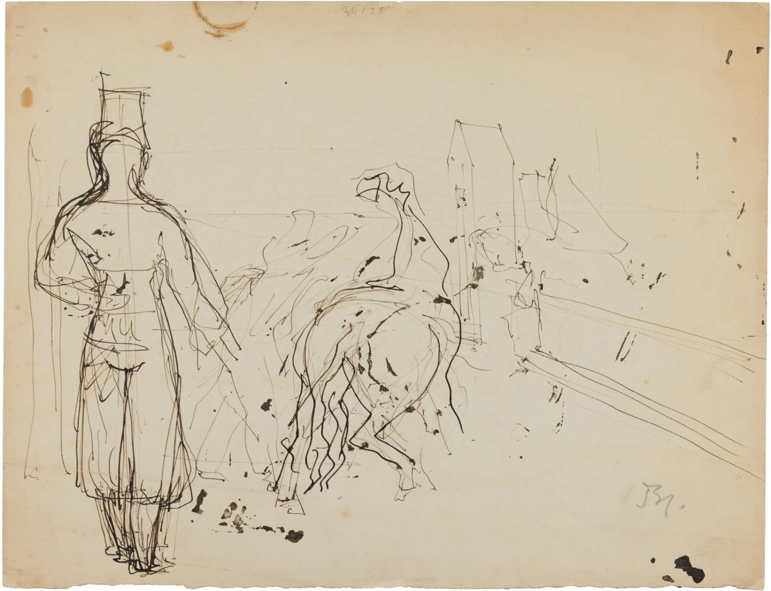 Antonin Artaud - Balthus - Christophstraße 2025 — Antonin ArtaudBalthus — Exhibitions — Galerie Buchholz — Image 07