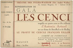 Antonin Artaud - Balthus - Christophstraße 2025 — Antonin Artaud Balthus — Exhibitions — Galerie Buchholz — Image 81